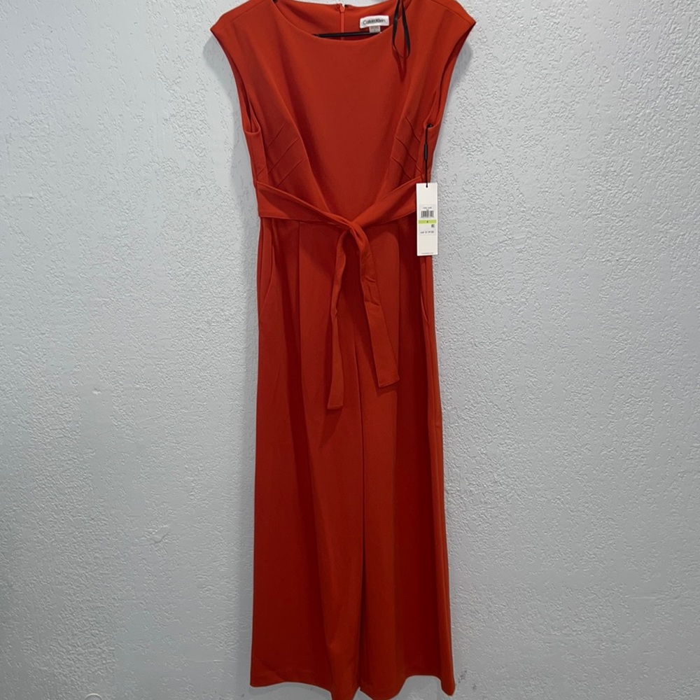 Calvin Klein Flare Jumpsuit
